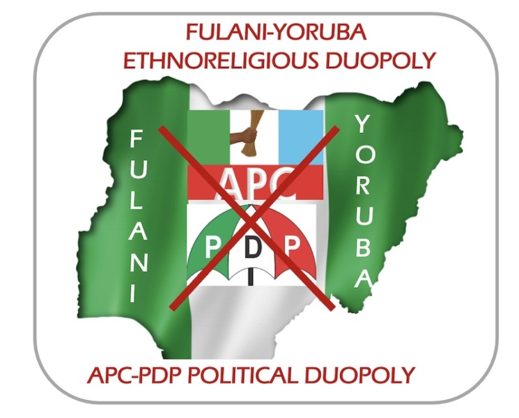 You are currently viewing Breaking the Fulani-Yoruba Ethnoreligious Duopoly and The APC-PDP Political Duopoly for a Better Nigerian Democracy