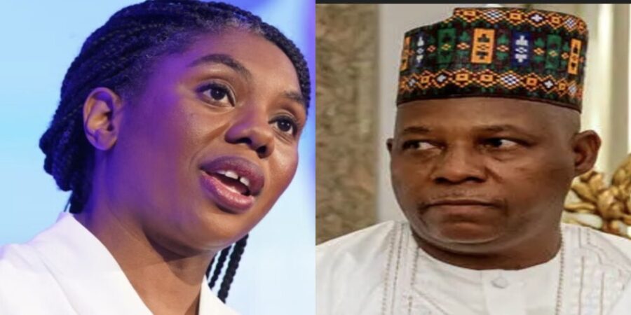 Read more about the article Kashim Shettima vs. Kemi Badenoch: A Technical Knockout in Round One